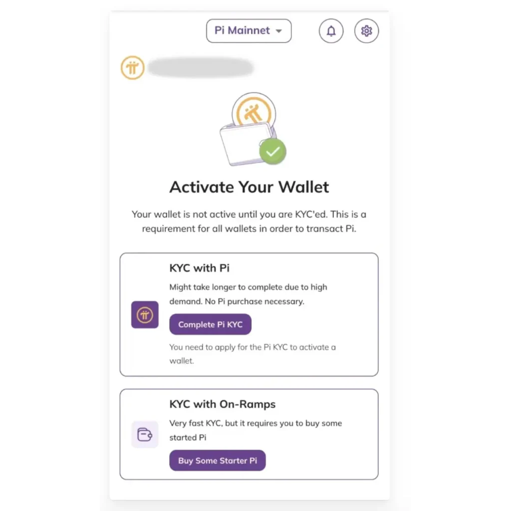 How To Activate Pi Wallet